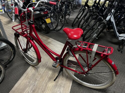 Batavus Diva dames fiets oma fiets weduwe brandweer rood - Image 4