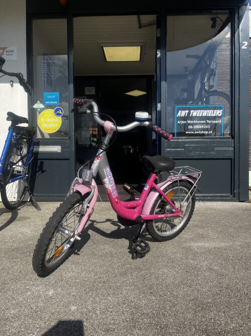 16 inch meisjes fiets - Image 4